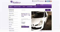 Desktop Screenshot of drazba.net