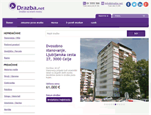 Tablet Screenshot of drazba.net